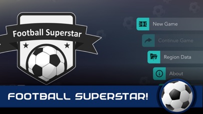 Football Superstar iOS Mod IPA screenshot 1 - iOS game interface