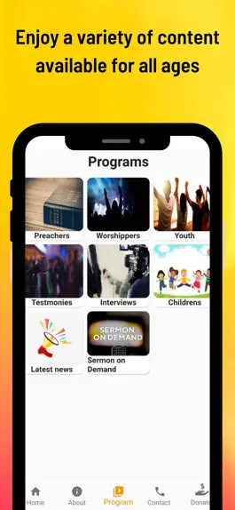 Game screenshot Living Hope TV apk