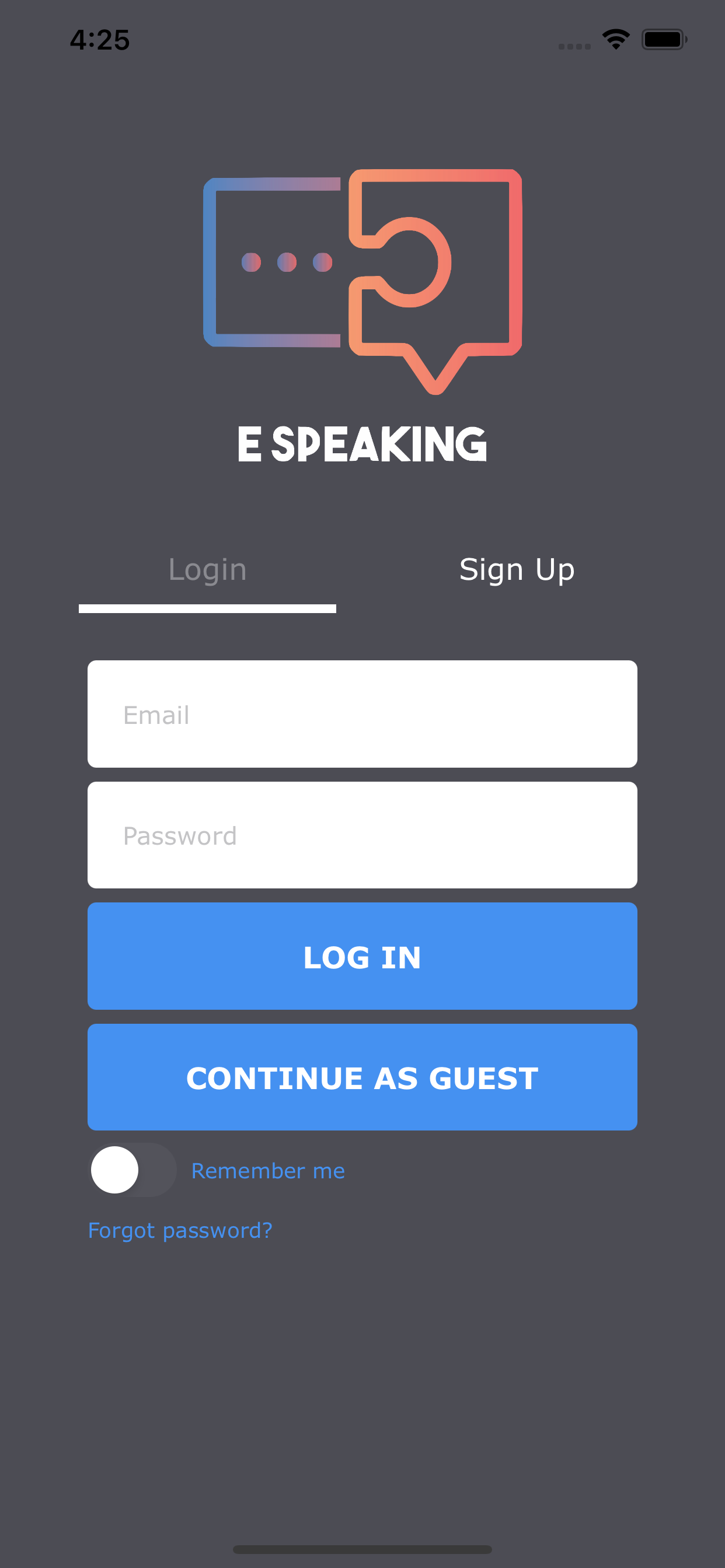 E Speaking