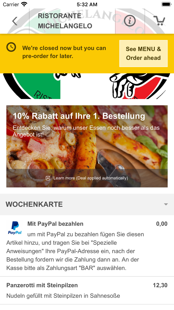 Michelangelo - Ristorante