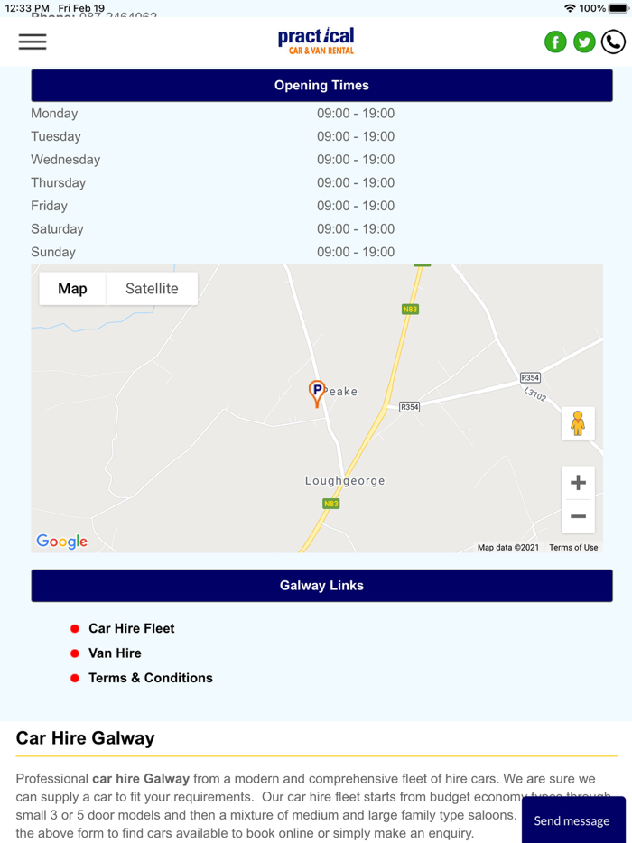 Practical Car and Van Rental IE