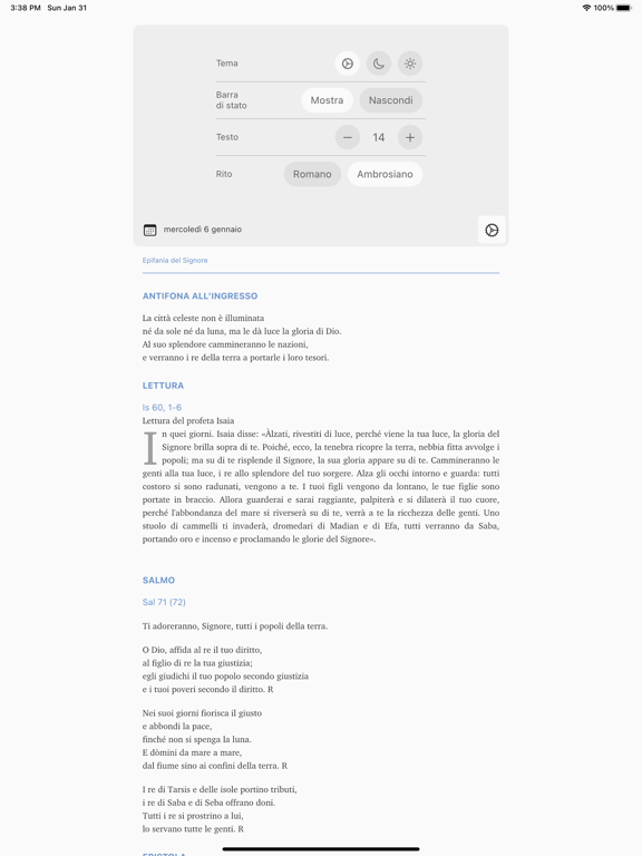 Screenshot #6 pour Letture del giorno