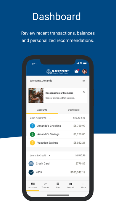 Justice Federal Mobile Screenshot