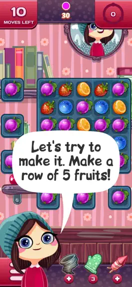 Game screenshot Agnes' Fruits Match-3 Puzzle hack