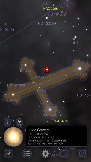 Capture d'écran de Astro 3D+: Étoiles Ciel sur iPhone 3