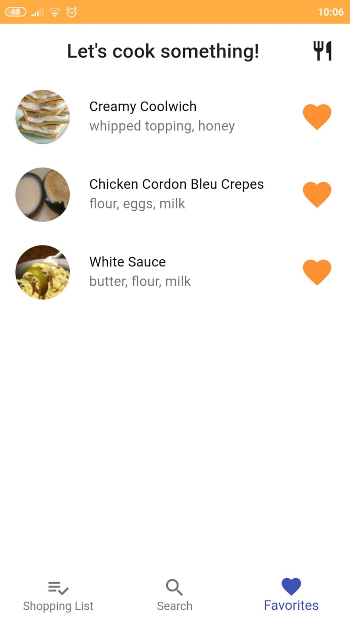 Lets cook - Recipes app