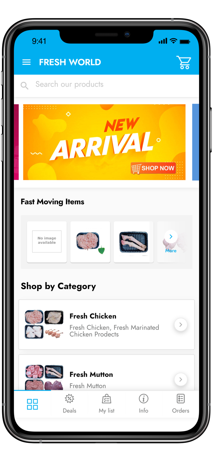 FRESH WORLD FISH MEAT