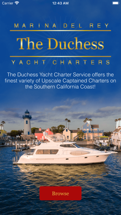 Duchess Yacht Charters Screenshot