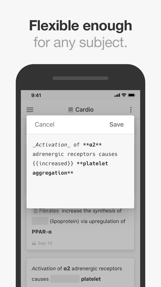 #6. Mochi - Flashcards and notes (iOS) 게시자: Matthew Steedman
