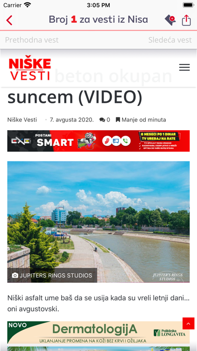 Niske Vesti Screenshot