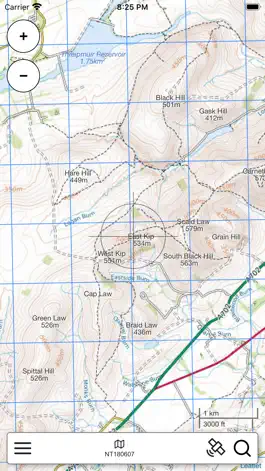 Game screenshot Pentlands Outdoor Map apk