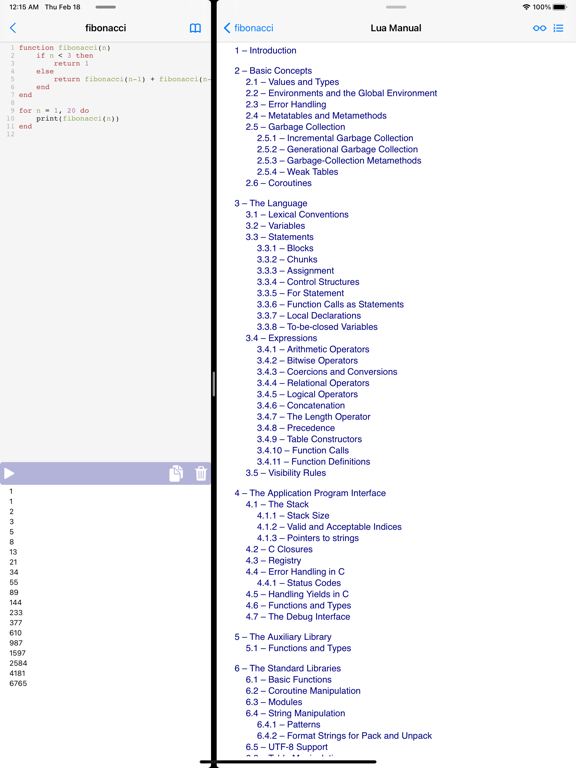 Screenshot #4 pour Lua IDE