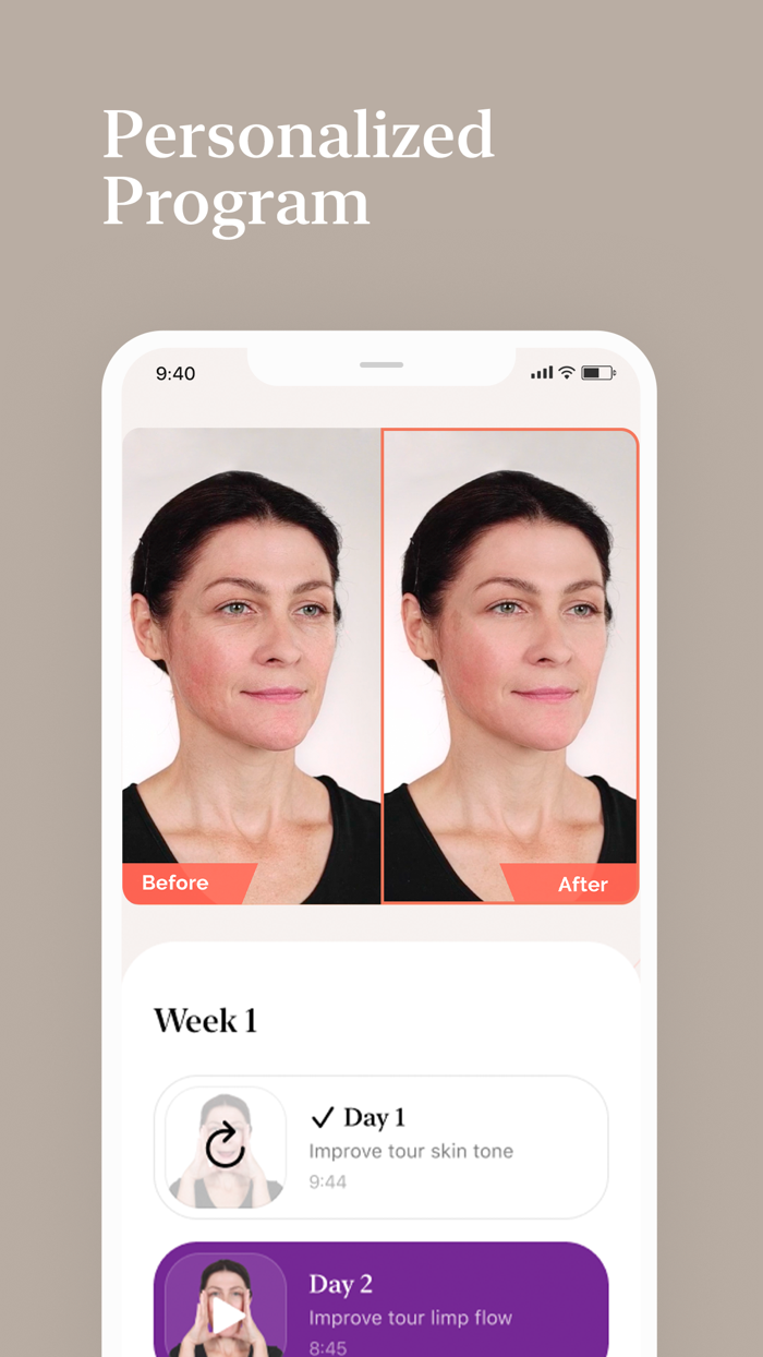 Facy - Face Yoga Exercises