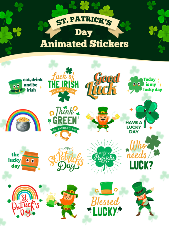 Screenshot #4 pour Saint Patrick’s day Stickers