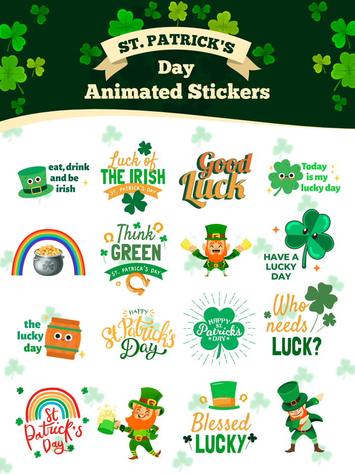 Saint Patrick’s day Stickers