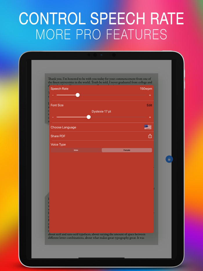 vBookz PDF Voice Reader