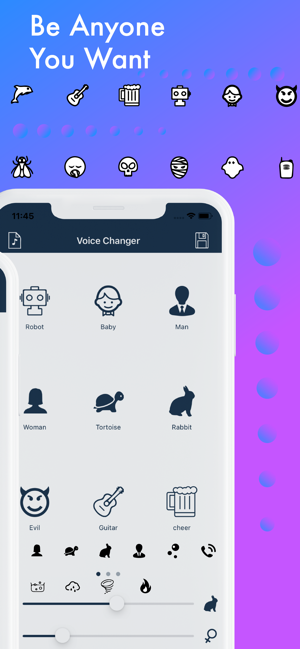 ‎Voice Changer ' Capture d'écran