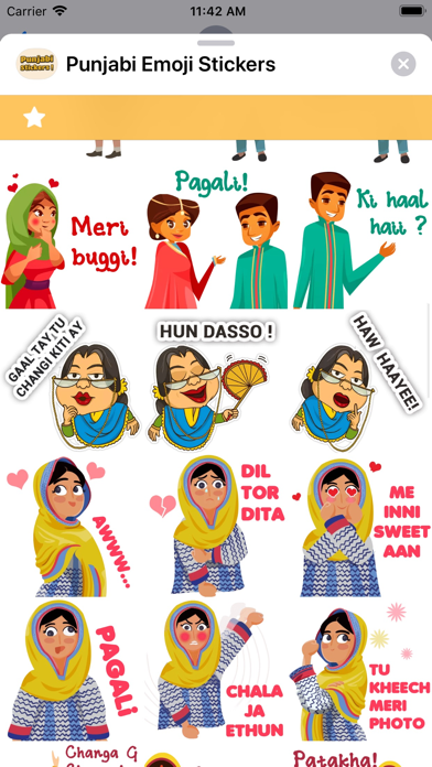 Punjabi Emoji Stickers Screenshot