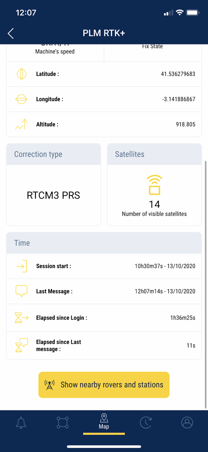 New Holland PLM RTK PLUS