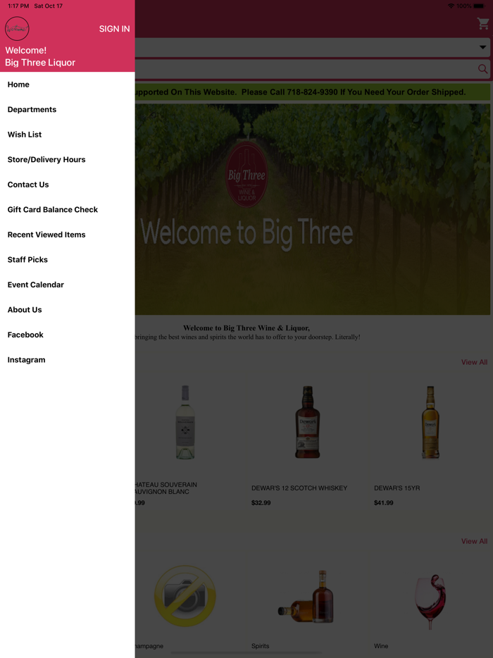 Big Three Liquor – Bronx NY