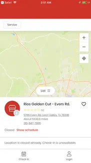 rios golden cut family salons iphone screenshot 2