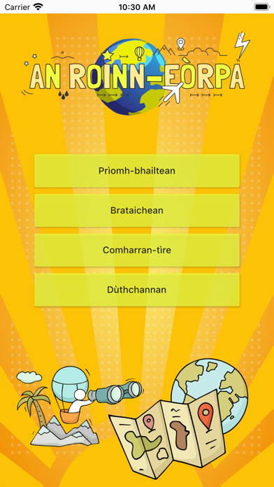 Screenshot #1 pour Roinn Eòrpa