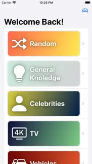 instant trivia - quiz game iphone screenshot 1