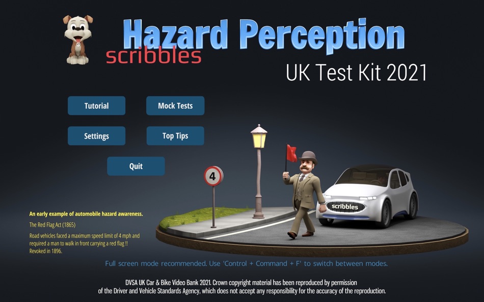 #1. UK Car Hazard Perception 2021 (macOS) 由: Silicon Scribble Software Limited