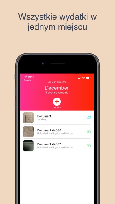 CashDirector - skaner faktur Screenshot