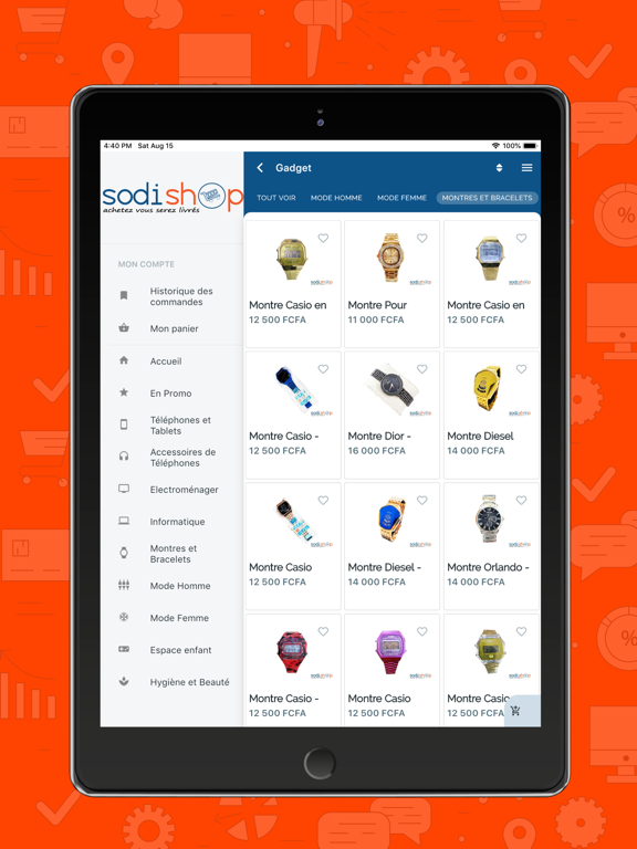 Sodishop iPad screenshot 6 - Shopping app