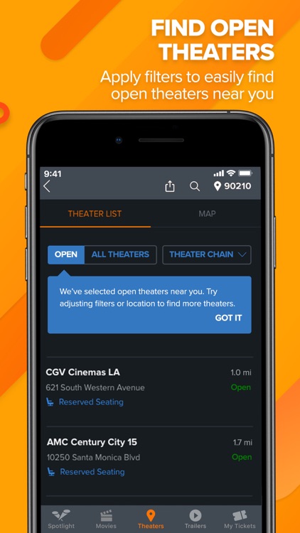 Fandango Movie Tickets & Times screenshot-3