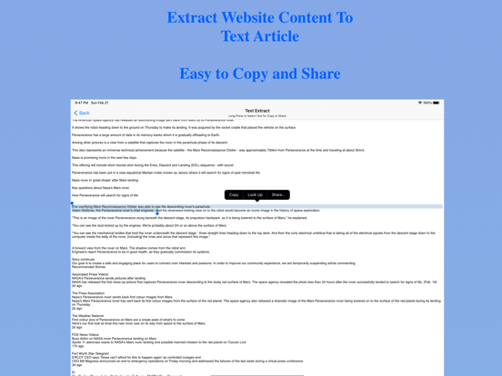 Screenshot #6 pour Web Assistant App