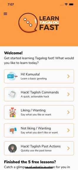 Game screenshot Learn Tagalog Fast! mod apk