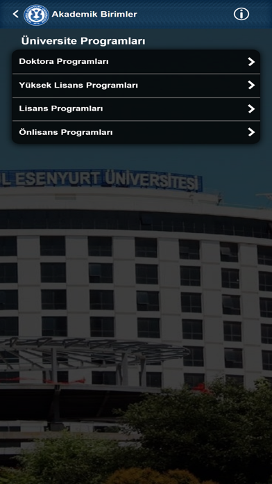 İstanbul Esenyurt Universitesi Screenshot