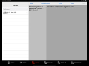 CopLoggerHD screenshot #5 for iPad