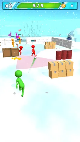 Game screenshot Snowballs Fight 3D apk
