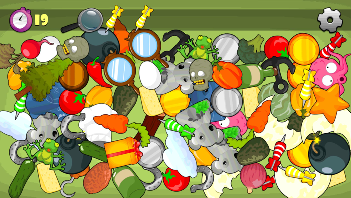 Hidden Objects. Chaos Room