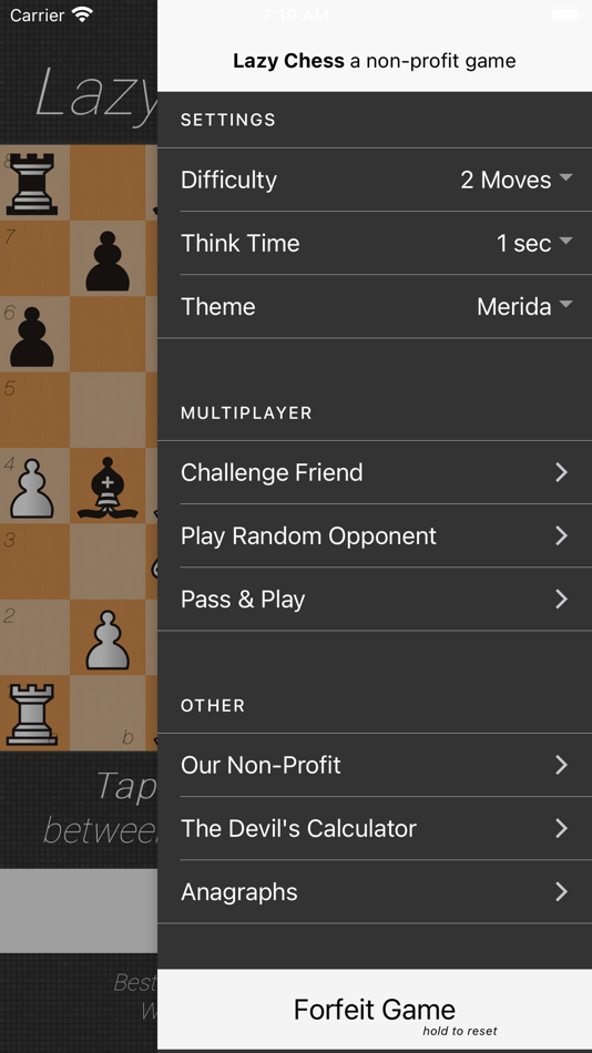 #4. Lazy Chess (iOS) 由: Cinq-Mars Media