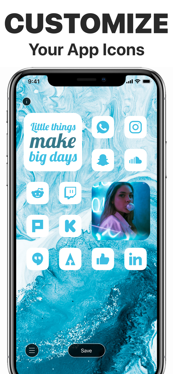 App Icons – Widget and Wallpaper