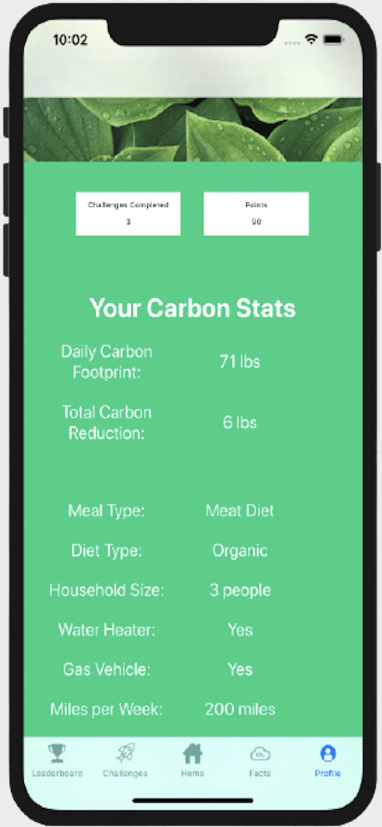 Carbon Footprint Tracker