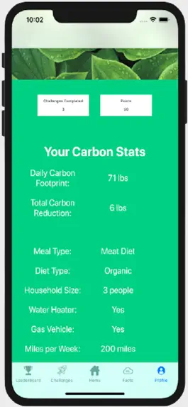 Game screenshot Carbon Footprint Tracker hack