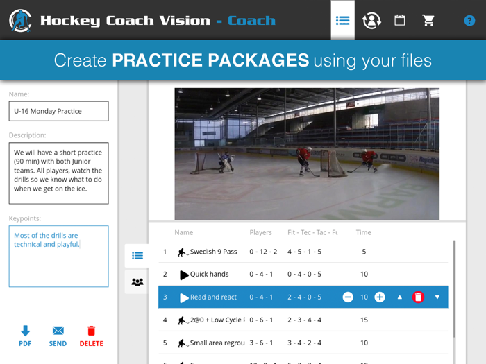 Hockey Coach Vision