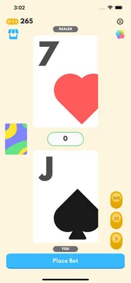 Game screenshot Casino War - Card Game apk