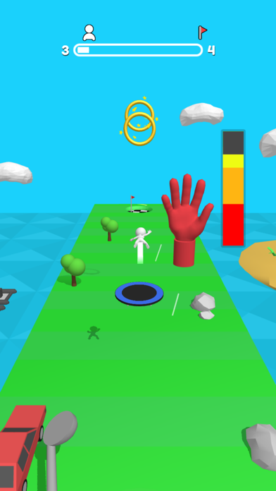 Human Golf 3D! Screenshot