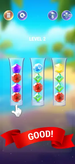 Game screenshot Gem Sort IQ Ball Color Puzzle apk