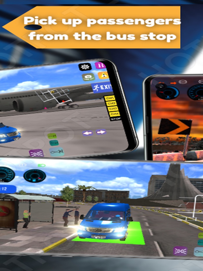 Minibus Simulation 2021