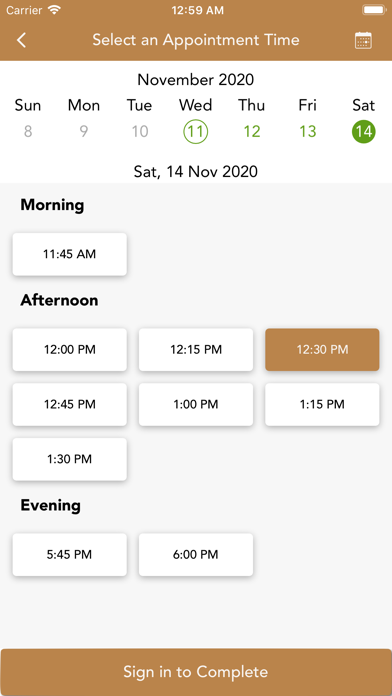 Skin Sense, a day spa Screenshot