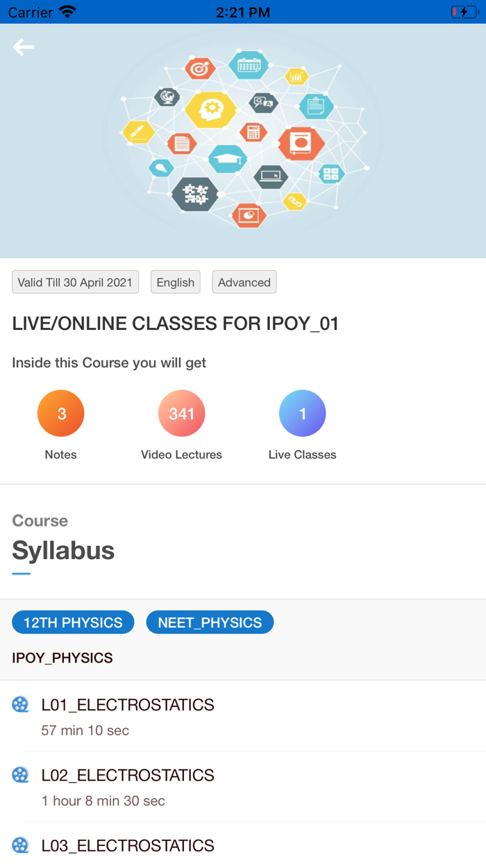 DD Target PMT Online Classes