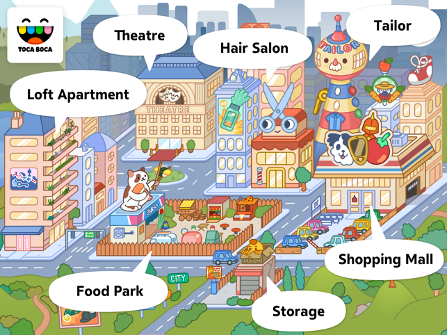 ‎Toca Life: City Screenshot