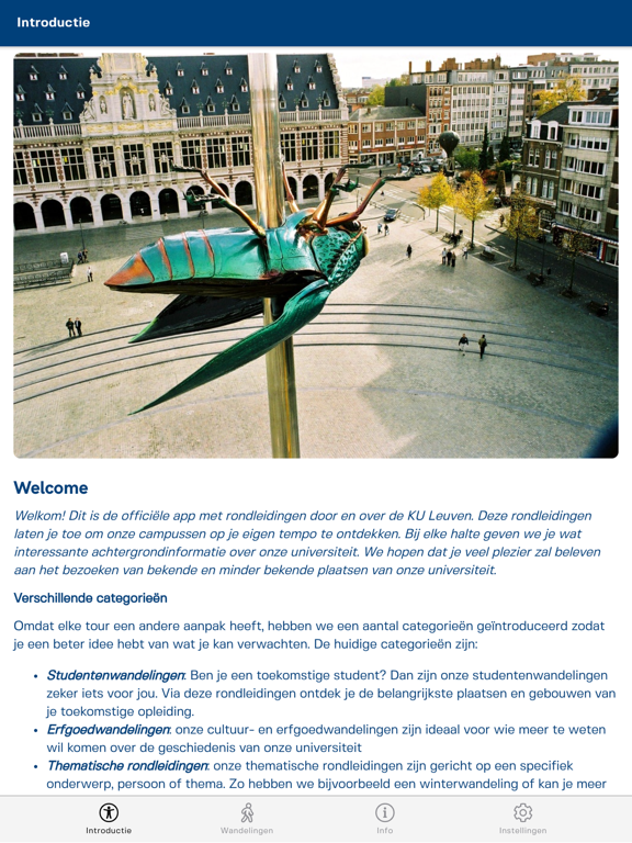 Screenshot #4 pour KU Leuven Walking Tours